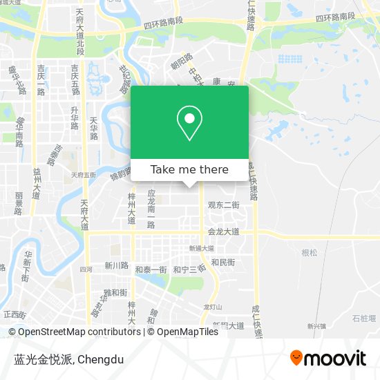 蓝光金悦派 map