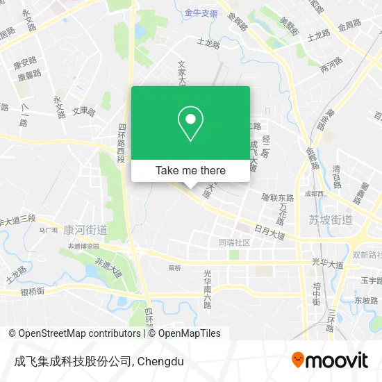 成飞集成科技股份公司 map