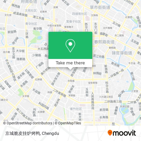 京城脆皮挂炉烤鸭 map