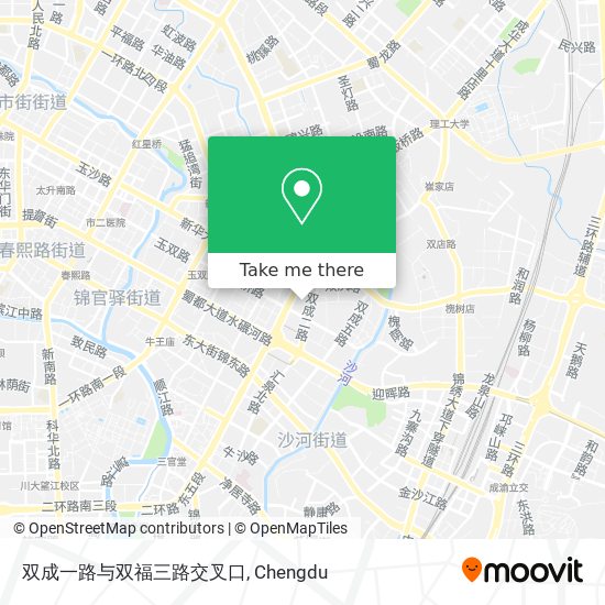 双成一路与双福三路交叉口 map