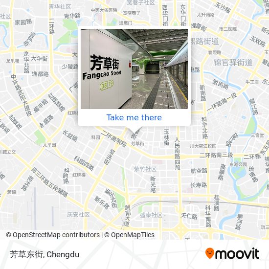 芳草东街 map