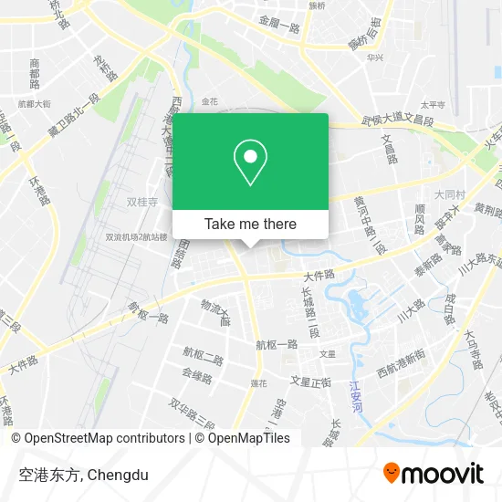 空港东方 map