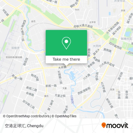 空港足球汇 map