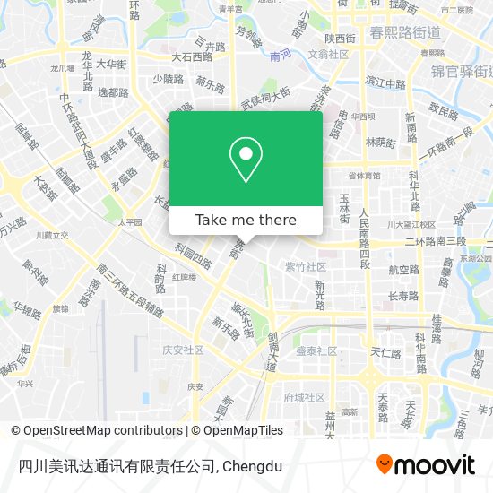 四川美讯达通讯有限责任公司 map