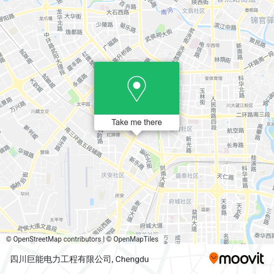 四川巨能电力工程有限公司 map