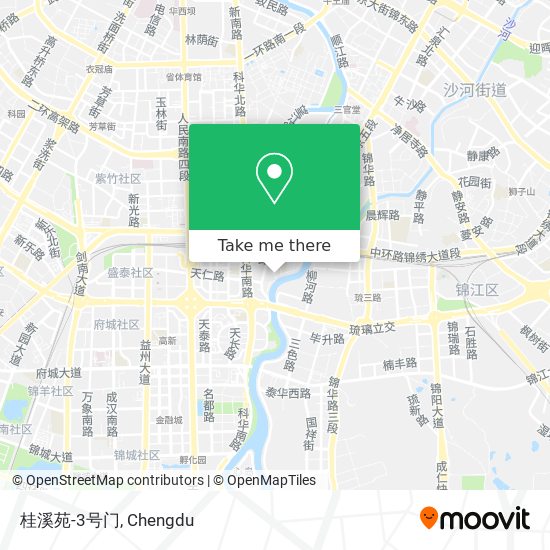 桂溪苑-3号门 map
