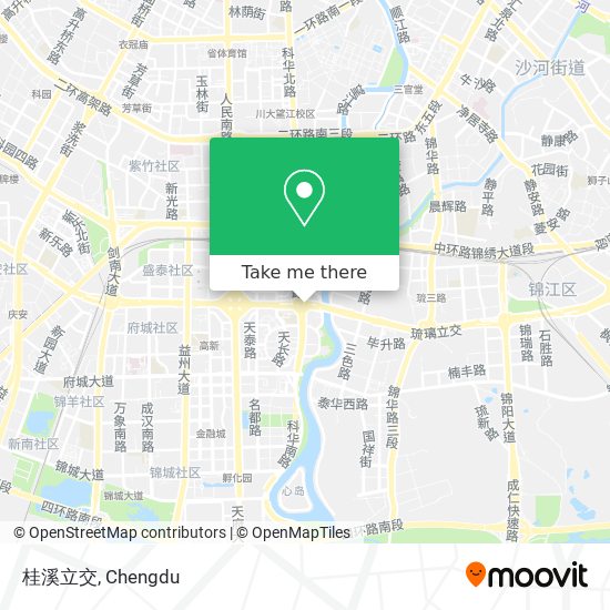 桂溪立交 map