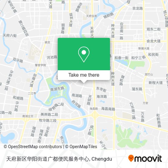 天府新区华阳街道广都便民服务中心 map