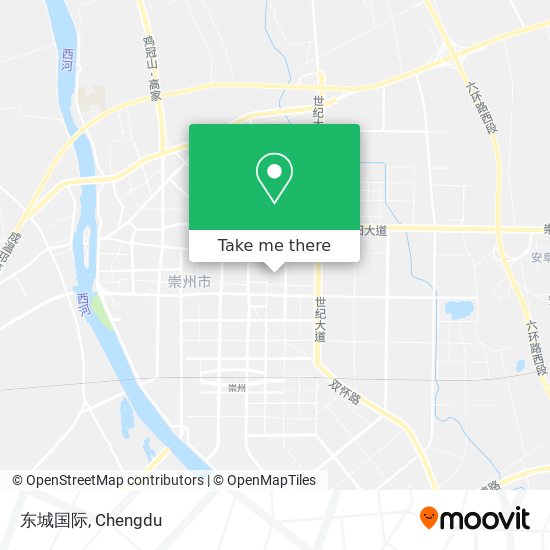 东城国际 map