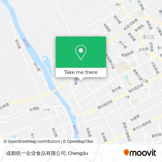成都统一企业食品有限公司 map