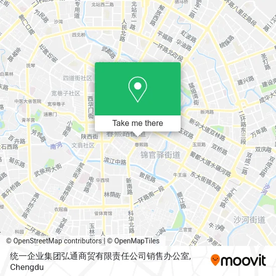 统一企业集团弘通商贸有限责任公司销售办公室 map