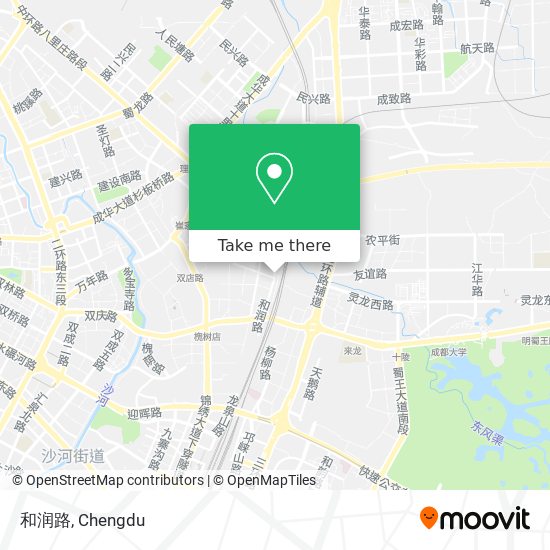 和润路 map