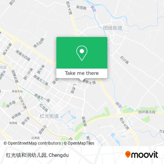 红光镇和润幼儿园 map