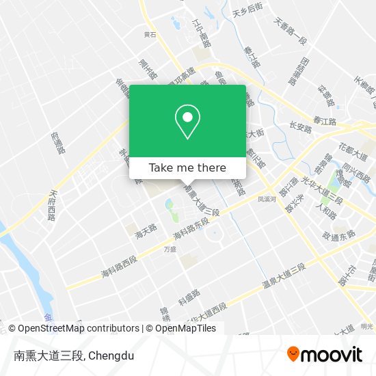 南熏大道三段 map