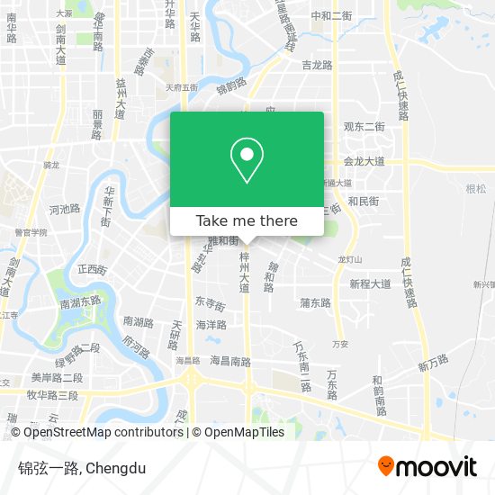 锦弦一路 map