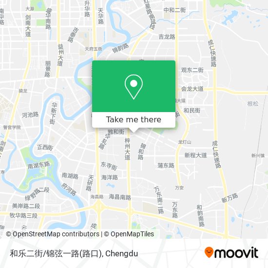 和乐二街/锦弦一路(路口) map