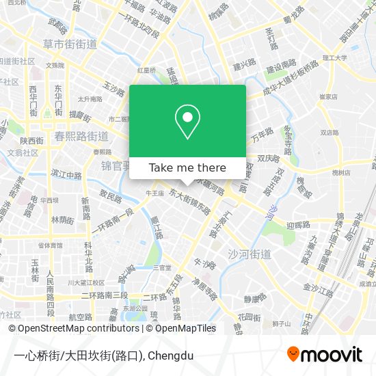 一心桥街/大田坎街(路口) map