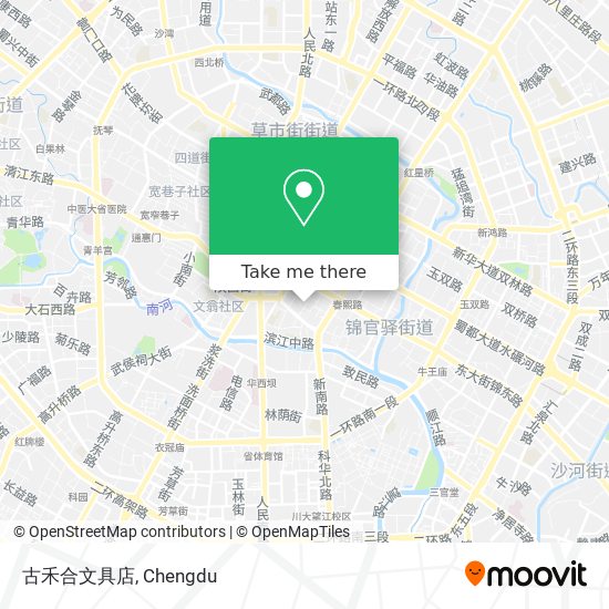 古禾合文具店 map