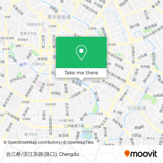 合江桥/滨江东路(路口) map