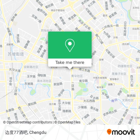 边度77酒吧 map