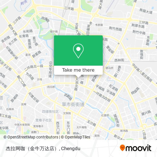 杰拉网咖（金牛万达店） map