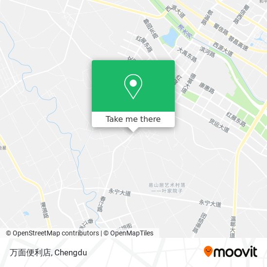 万面便利店 map