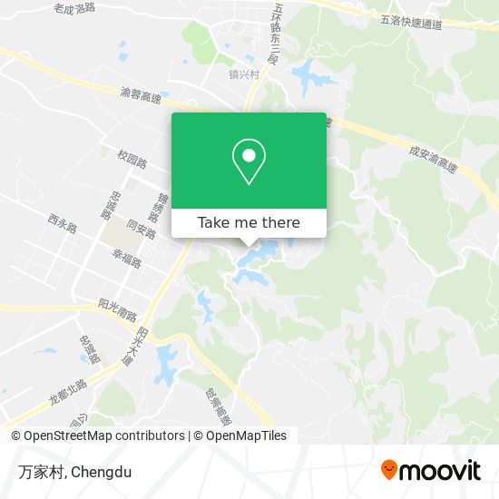 万家村 map