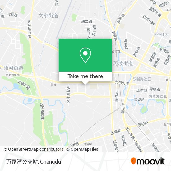 万家湾公交站 map