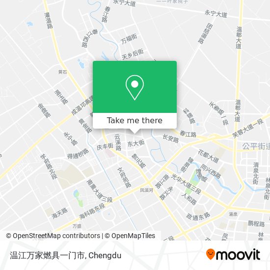 温江万家燃具一门市 map