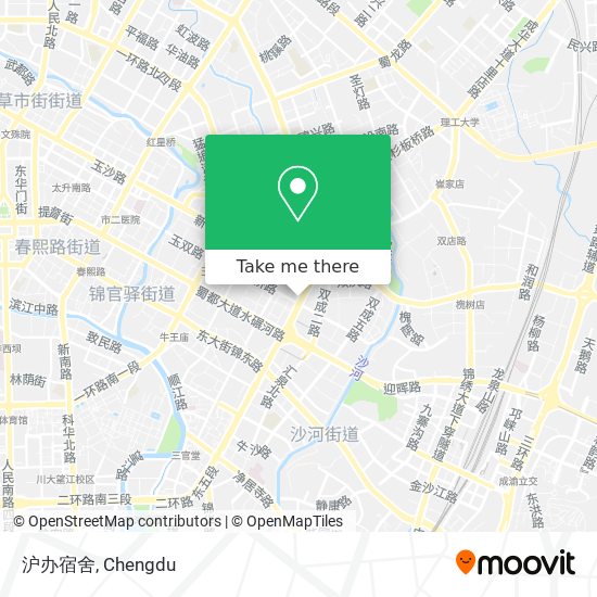 沪办宿舍 map