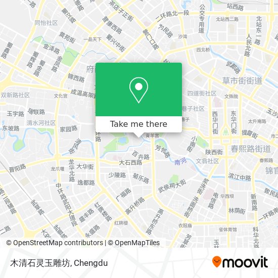 木清石灵玉雕坊 map