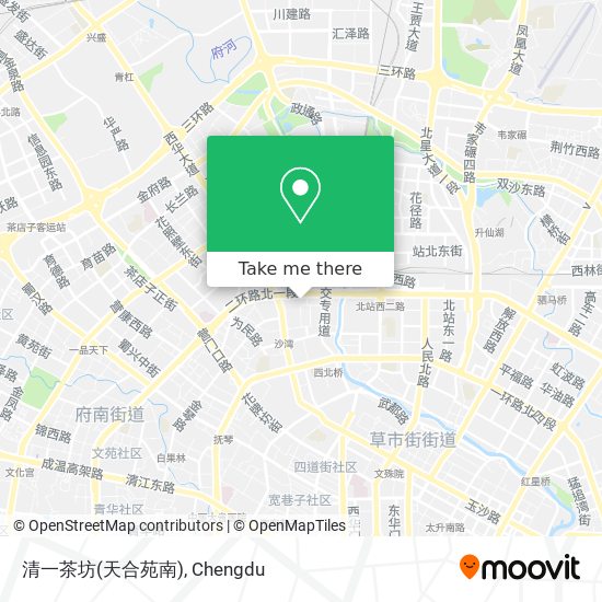 清一茶坊(天合苑南) map