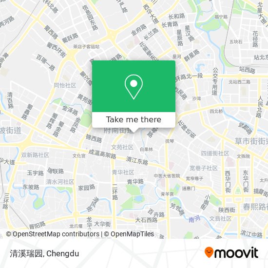 清溪瑞园 map