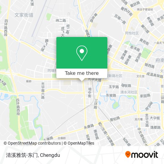 清溪雅筑-东门 map