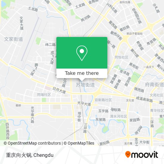 重庆向火锅 map