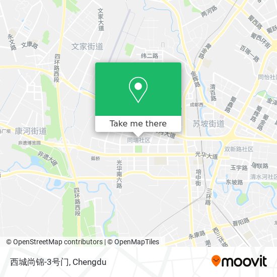 西城尚锦-3号门 map