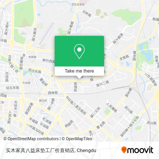 实木家具八益床垫工厂价直销店 map