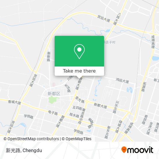 新光路 map