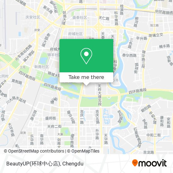 BeautyUP(环球中心店) map