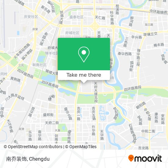 南乔装饰 map