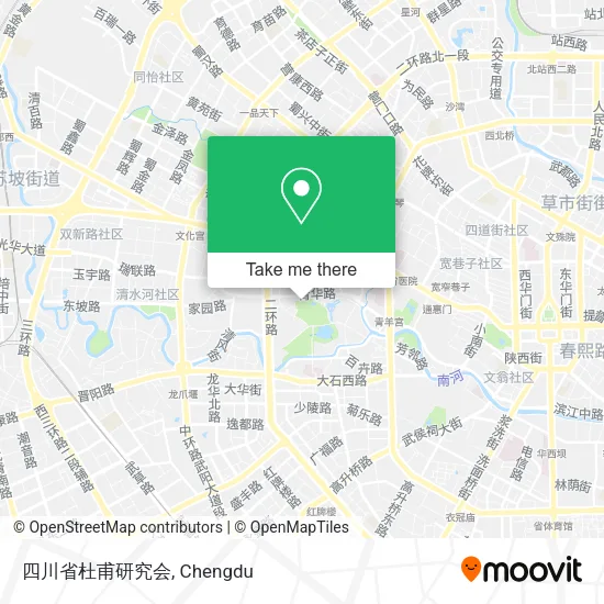 四川省杜甫研究会 map