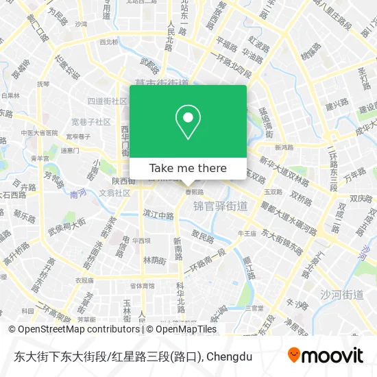东大街下东大街段/红星路三段(路口) map