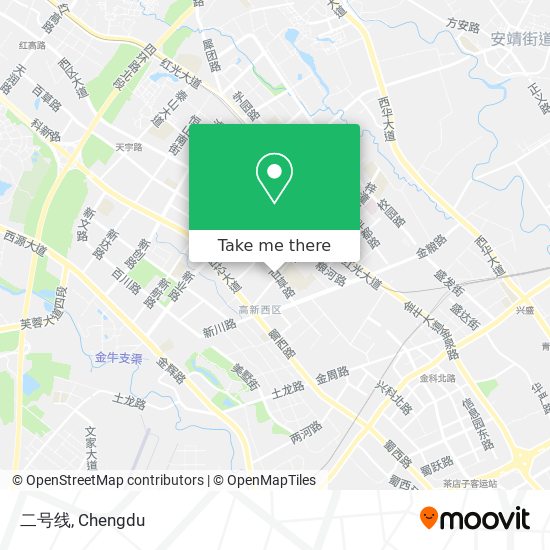 二号线 map