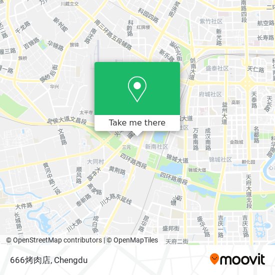 666烤肉店 map