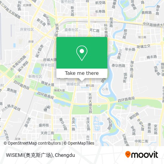 WISEMI(奥克斯广场) map