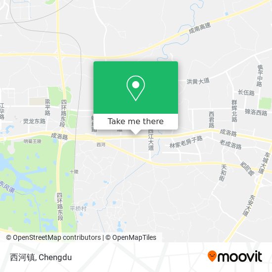 西河镇 map