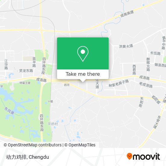 动力鸡排 map