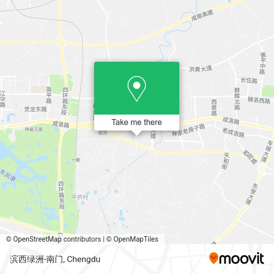 滨西绿洲-南门 map