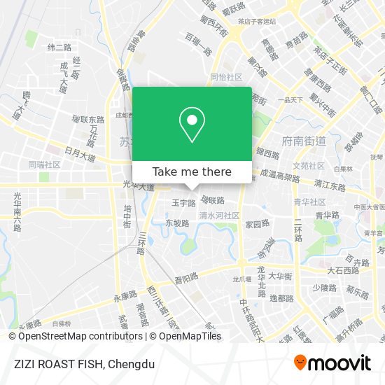 ZIZI ROAST FISH map