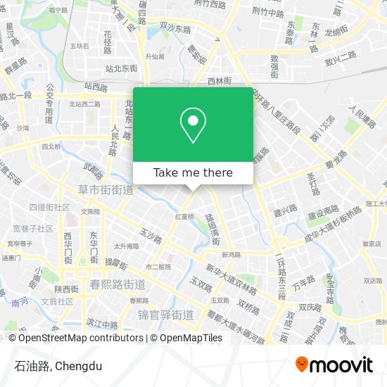 石油路 map